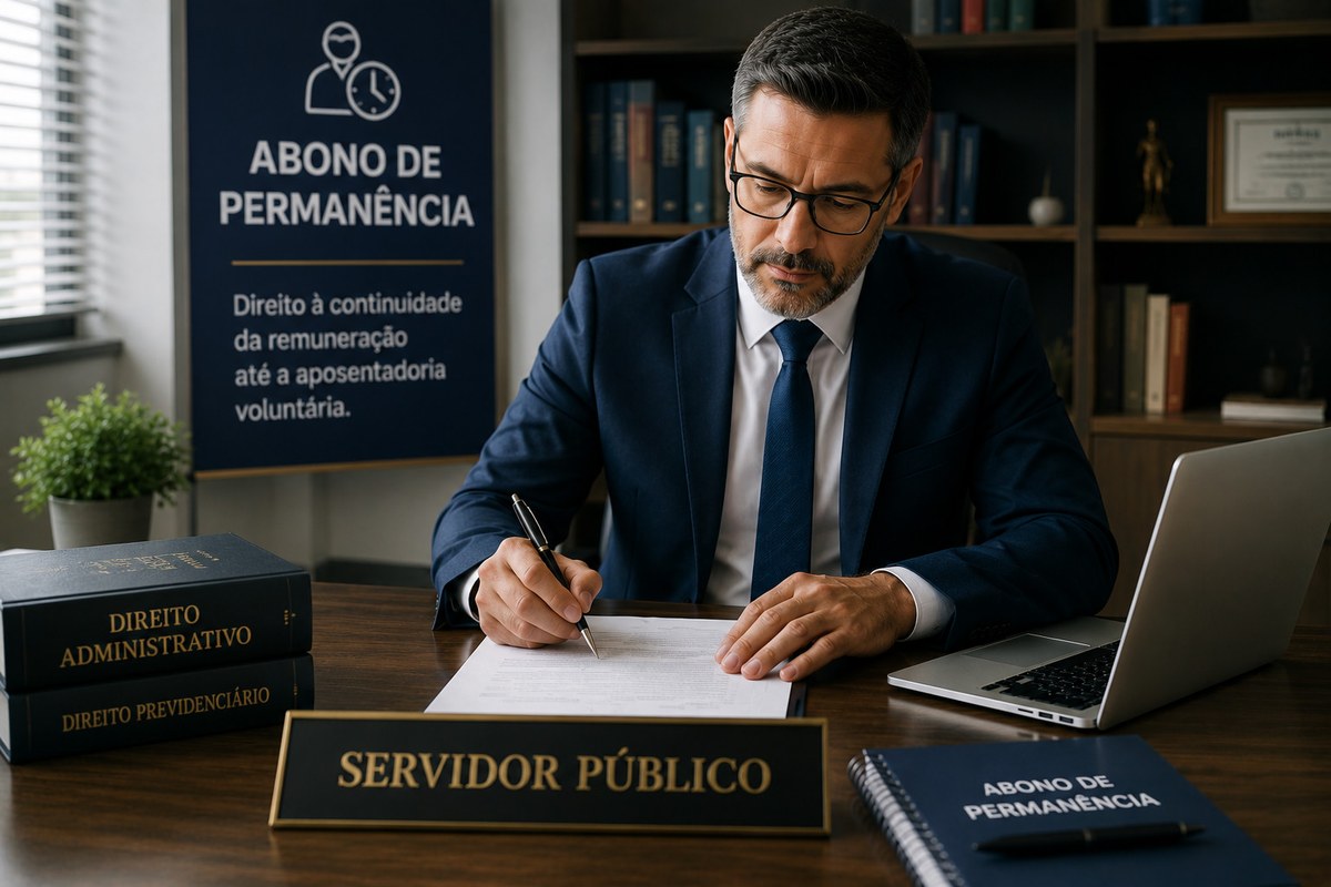 Abono de permanência: quando vale a pena o servidor continuar trabalhando (2026)